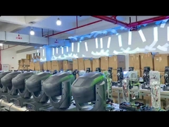 CMY Color Mixing LED Beam Spot Wash Moving Head με 14 χρωματικά φίλτρα 2 φίλτρα CTO