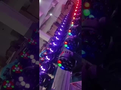 12pcs 40W RGBW 4 σε 1 LED Beam Wash Moving Head Light για τα φώτα γάμου